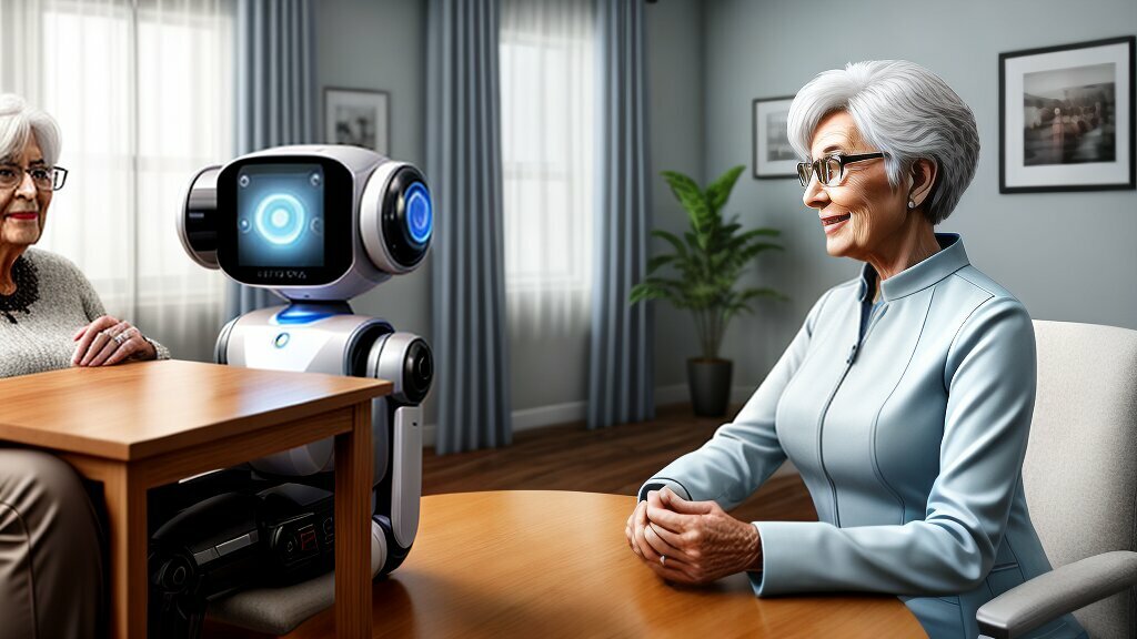 Robotic Companion for Senior Care