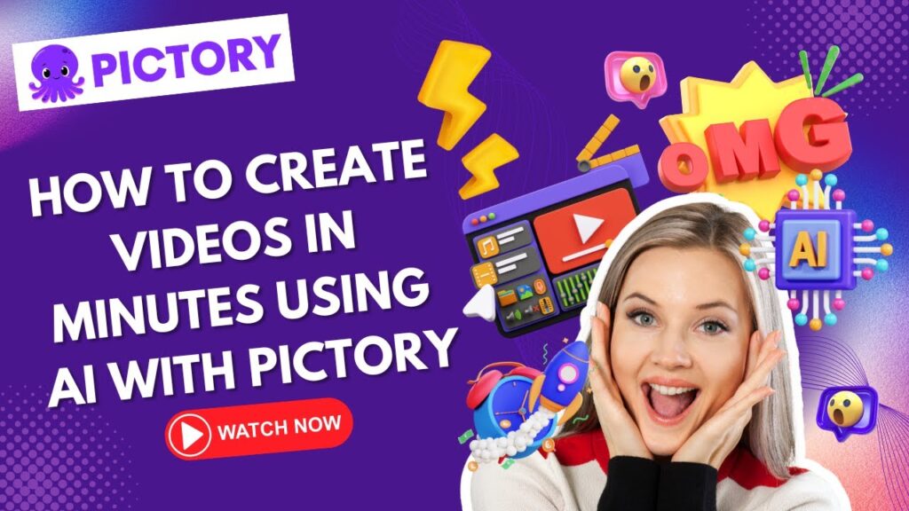 How to Create Videos in Minutes using AI with Pictory